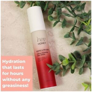 Hey Honey Make a Splash Intense Hydrating Aqua Serum NIB 1.5 oz